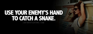 Click to view use your enemys hand facebook cover photo