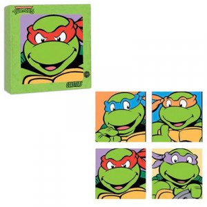 Teenage Mutant Ninja Turtles Glass Coasters | GeekAlerts