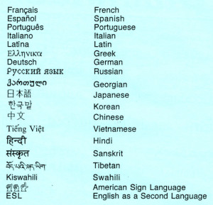 Haitian Creole Department Modern Languages