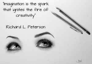 Imagination is the spark that ignites the fire of creativity