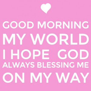 Good Morning God Quotes