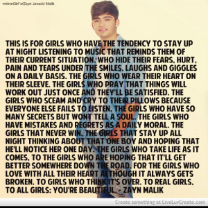 Zayn Malik Quote