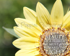 Popular items for sunflower quotes on Etsy