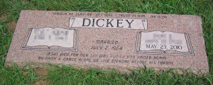 Mike has given me permission to show you the gravestone the family ...