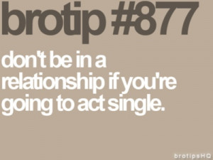 - what happened to monogamy in relationships. I see it on both sides ...