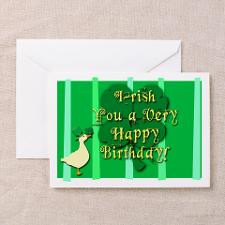 Irish Birthday Greeting Cards