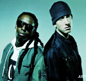 Lil Wayne and Eminem Wallpaper
