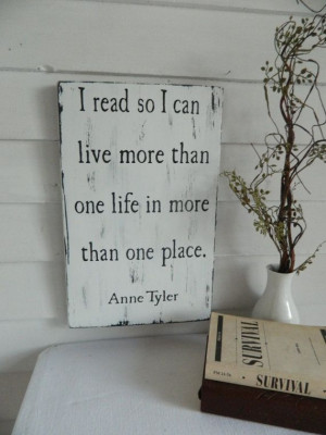 Inspirational quote sign 