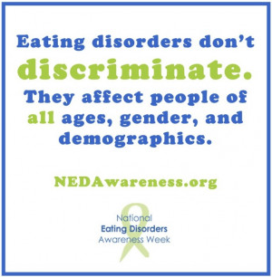 Eating Disorders can affect everyBODY.