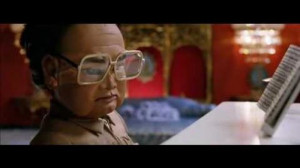 SO LONELY The marionette of Kim Jong-il in Team America: World Police.