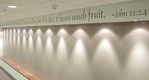Bible Wall Stencil Quotes
