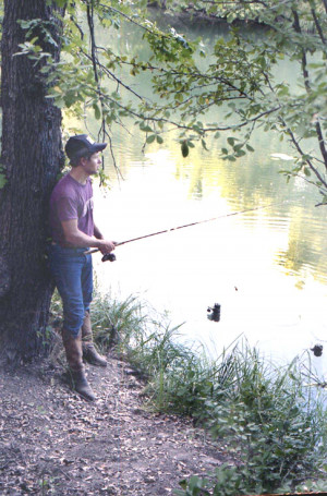 Country Boy Fishing