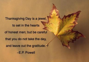Thanksgiving Quotes About Family