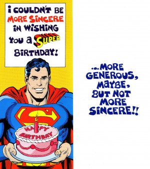 Superman Greeting Cards