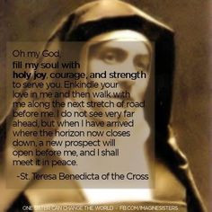 St. Edith Stein (St. Teresa Benedicta of the Cross) More