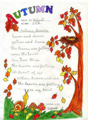 Welcome Autumn Welcome autumn!