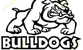 Bulldog Mascot Clip Art