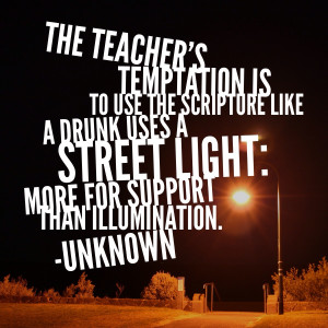 ... about how preachers can misuse the bible and i found this great quote