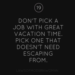 The Right Job {Quote}
