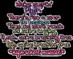 high school musical myspace comments