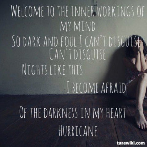 Hurricane Lyrics Ms Mr #lyricart for 