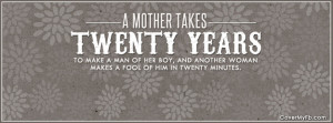 Mother Quote Facebook Cover