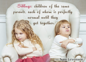 Quotes About Siblings Bond Quote about siblings. 