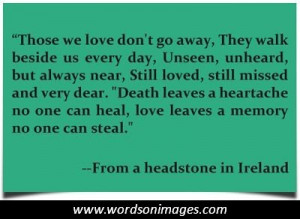 Irish Sympathy Quotes for Death