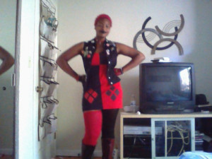 Harley Quinn make up