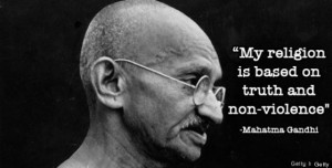 Gandhi Non Violence Quotes