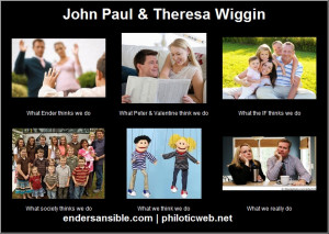 John Paul and Theresa Wiggin