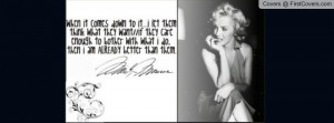 Marilyn Monroe Quotes Facebook Banners Marilyn Monroe Quote Facebook