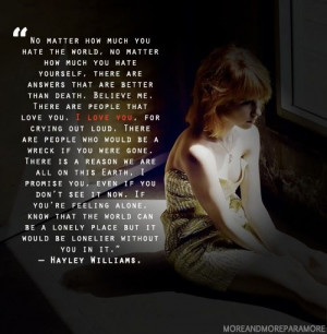 Hayley Williams quote