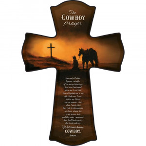 The Cowboy Prayer Cross