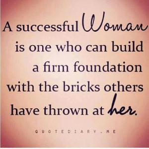 Successful woman
