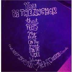 Mayday parade lyrics on my chalkboard fridge More