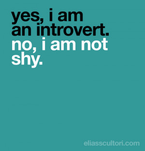 Introverts are shy Introverts are self-absorbed and don't care about ...
