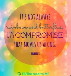 Compromise moves us along