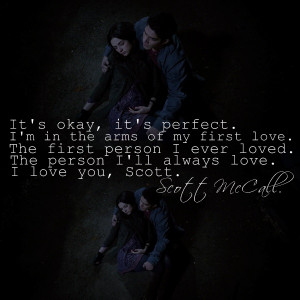 allison argent, couple, crystal reed, death, first love, i love you ...