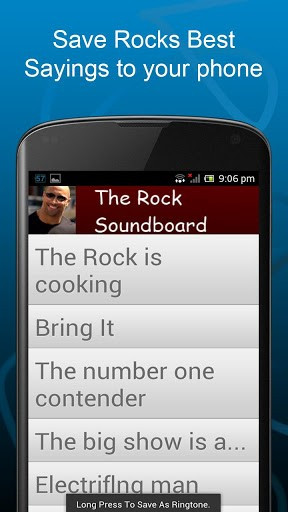 View bigger - The Rock Soundboard Quotes for Android screenshot
