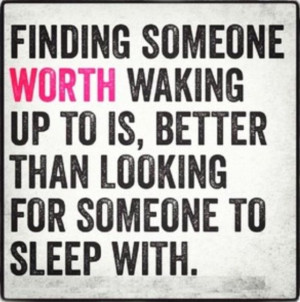 Find someone to wake up with
