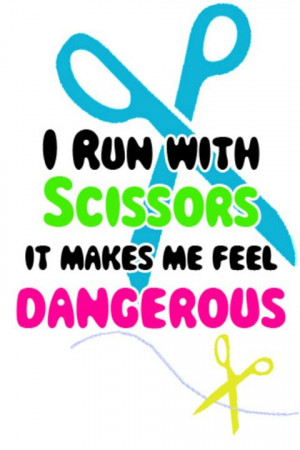 run with scissors... by DreamingMedium
