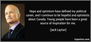 Quotes About Optimism By Famous People