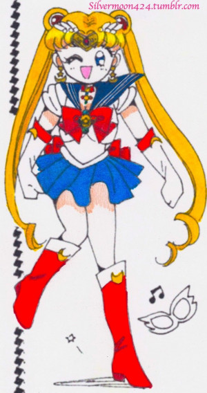 Sailor Mars Colored Manga