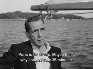 Lol....I love Humphrey Bogart's comedic delivery