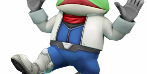 star fox slippy toad toad and toadette kissing slippy toad