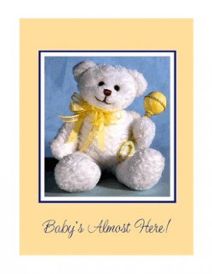 printable card: Almost Here! greeting card