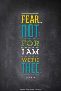 Fear not More