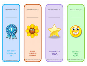 ... my free printable motivational quotes and sayings bookmarks for kids