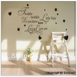 ... Twinkle-Twinkle-Little-font-b-Star-b-font--English-Quote-Saying-Vinyl